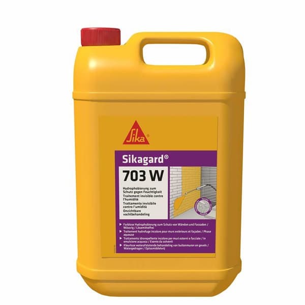 Färg - lack - behandling (bets - dekorativa effekter) Sika - 118782 - skydd 703 W - impregnado hidrofugo/Ada (5l burk)