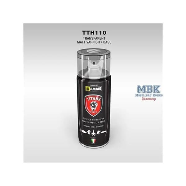 Peinturer Titans Hobby Transparent Matt Lack / Grundfärg - MIG Jimenez AMMO