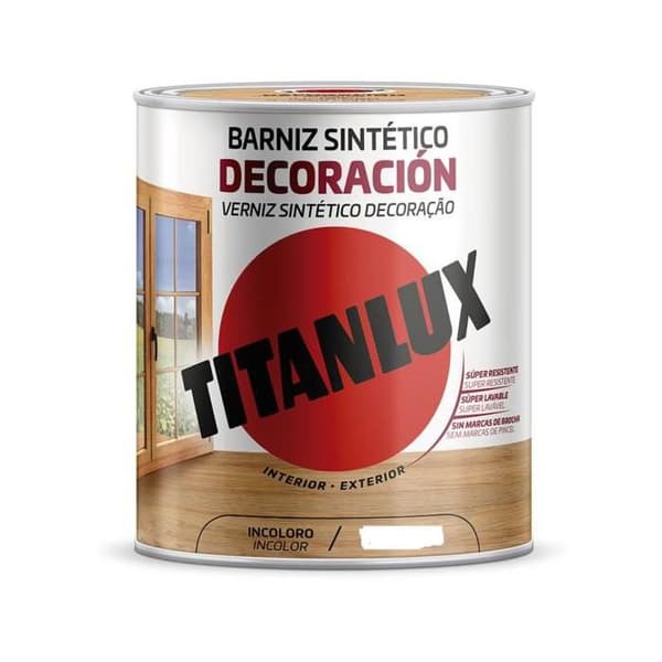 Klar syntetisk lack glans dekor 750ml titanlux m10100034