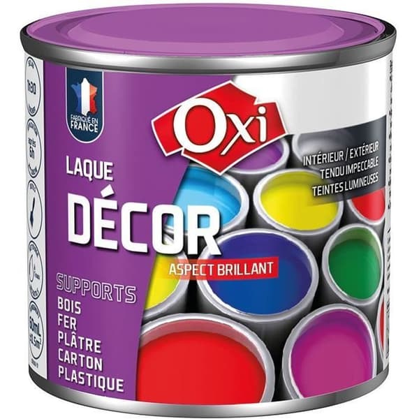 Laque dekoration - OXI - Fuchsia - 60 mL - Blank - Multi-underlag
