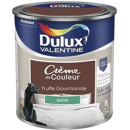 Målning - DULUX VALENTINE - Färgkräm - Gourmettryffel - Sattinat - Inomhus
