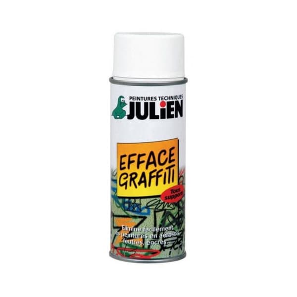 Aerosol rader graffiti - JULIEN - 400 mL - Effektiv fläckborttagare - Förebyggande åtgärd - Färglös