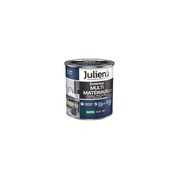 Färg med flera material - JULIEN - Kobaltblå - 0,5L - Akryl - Enskikt