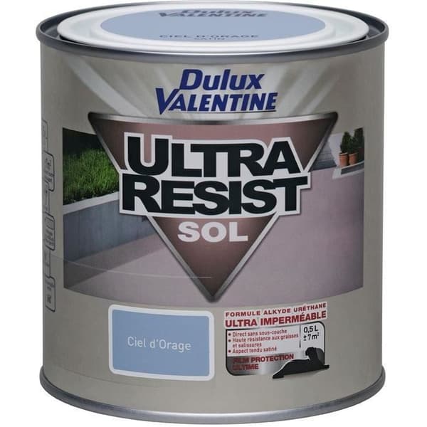 Målning - Ultra slitstark golv - sand - 0,5 L