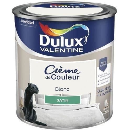 Målning - DULUX VALENTINE - Färgkräm - Satin - 0,5L - Akryl