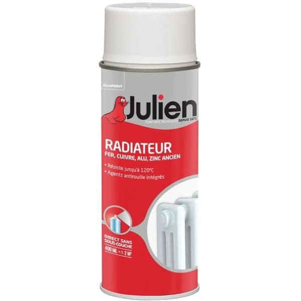Glans vit radiatorfärgspray - 400mL