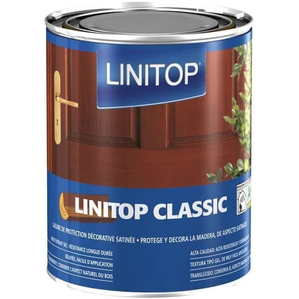 Lasure - LINITOP - Klassisk - Medium ek - Satin - 2,5 L