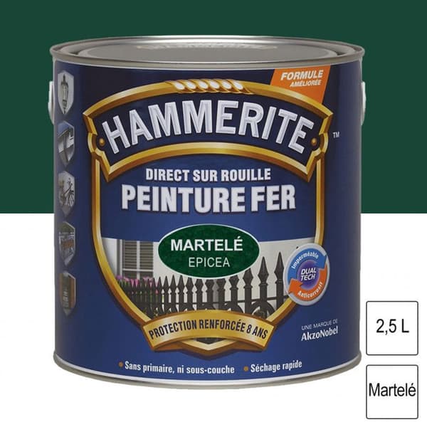 Hammerite hammarlack 2.5l grön gran