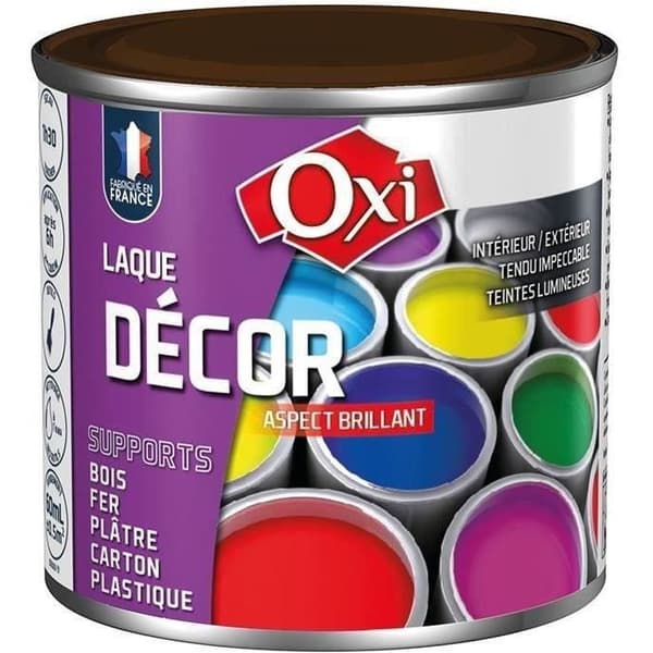 Laque - OXI - Chokolade - 60 mL - Glans - Multi-understøttelser