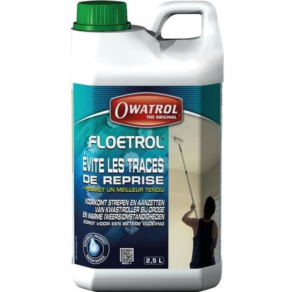 Utjämnande medium för akrylgjutning - OWATROL - FLOETROL - Vit - 2,5 l - Exteriör - Tak