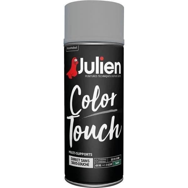 Sprayfärg - JULIEN - Color Touch - 400 mL - Titan satin - Multi-underlag
