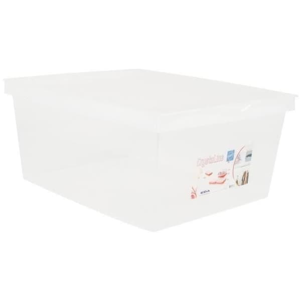 Crystalinbox - KALITT DÉCO - 18L - Naturlig - Genomskinlig - Väderbeständig