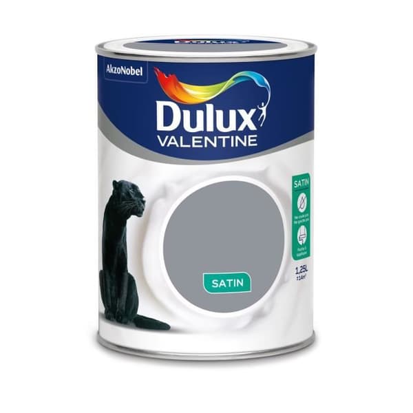 Måleri - DULUX VALENTINE - Grå byggfärg – Satt - Enkelskikt