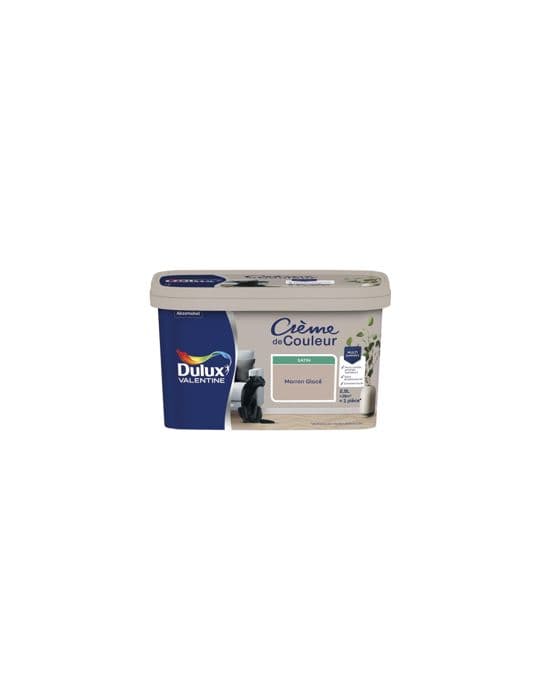 Målarfärg - DULUX VALENTINE - Valentine - 2.5L - Chokladbrun - Satin - Akryl