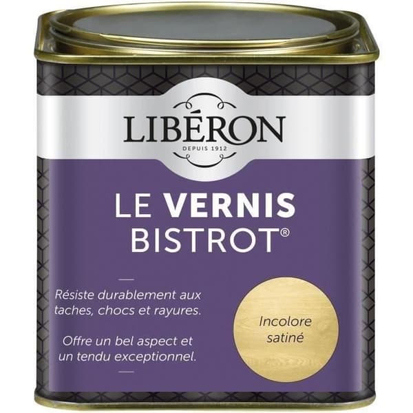 Bistrolack 0,5 L - färglös satin