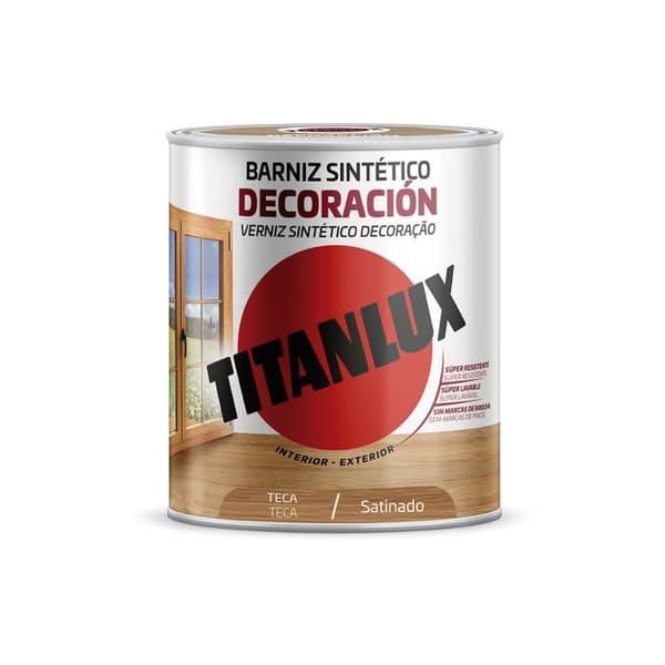Vernis - GENERIQUE - Titanlux - Satin - Alkyde - 250ml - Inomhus