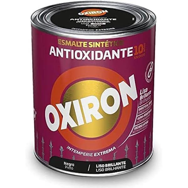 Titan Oxiron Antioxidant Emalj Slät Blank Svart 750ml 5809081