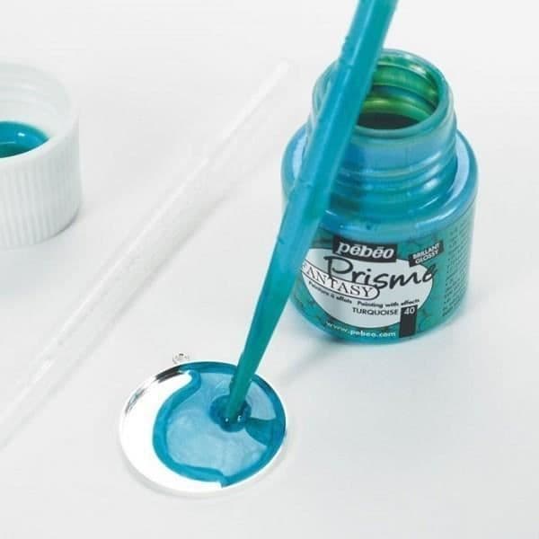 Måleri - Fantasy - Prisma - Mörknatt - 45 ml - Akryl - Pärlemor