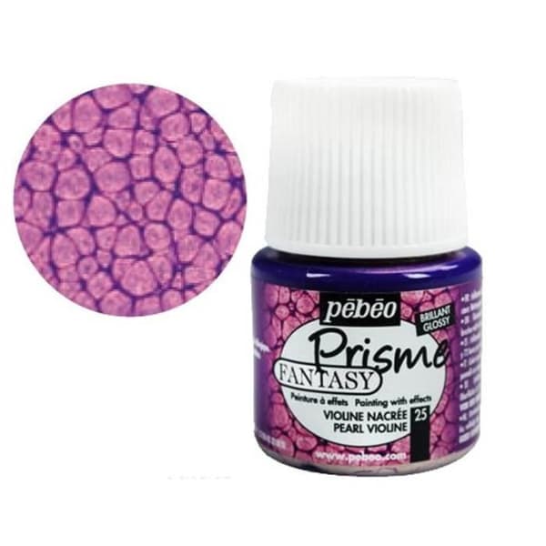 Måleri - Fantasy - Prisma - Pärlemorviolin - 45 ml - Akryl