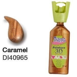 3D-målning Diams pärlande karamell