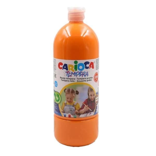 GOLVANDE GOUACHE FÄRG 1 L REF: 40430/11 ORANGE - CARIOCA