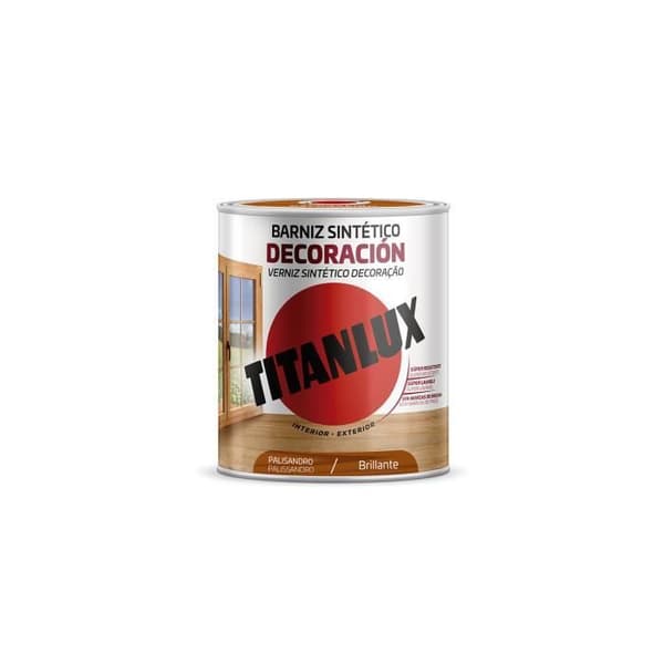 Vernis - TITANLUX - Rosenträ - 750ml - Blank - Alkyd - Inomhus