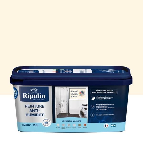RIPOLIN ANTI-FUKTFÄRG 2,5L