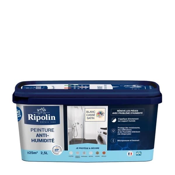 RIPOLIN ANTI-FUKTFÄRG 2,5L