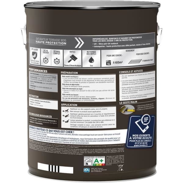 BONDEX - Saturator - Teak - Matt - 5L