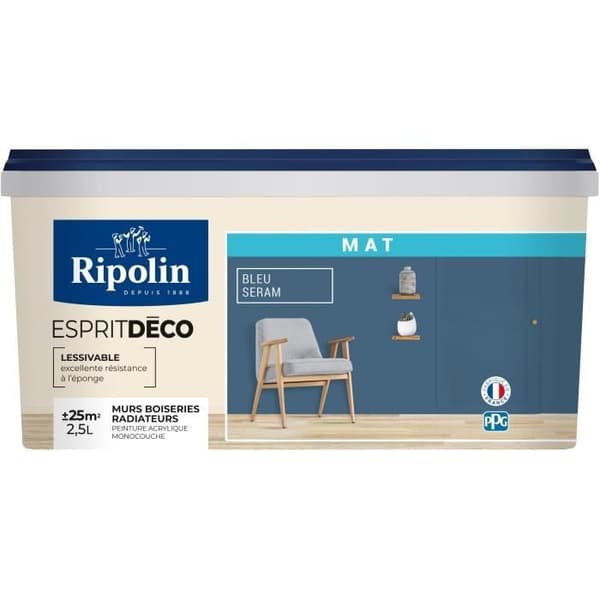 RIPOLIN Multi-media deco spritfärg 2,5l
