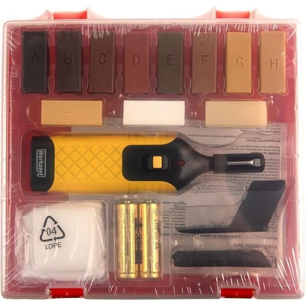 Reparationskit för laminatgolv - WERKZEYT - 3389520 - Brun