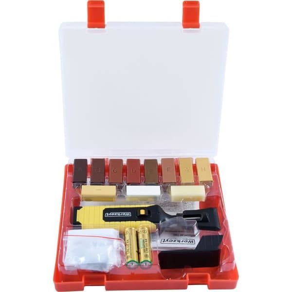 Reparationskit för laminatgolv - WERKZEYT - 3389520 - Brun