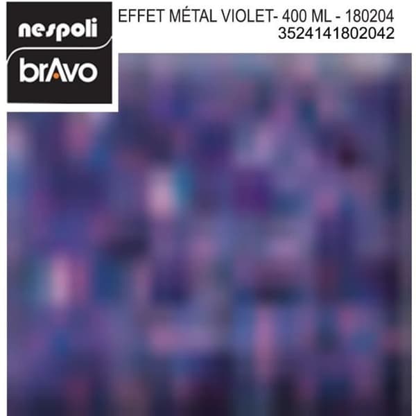 Aerosol proffsfärg lila metallic 400 ml, NESPOLI