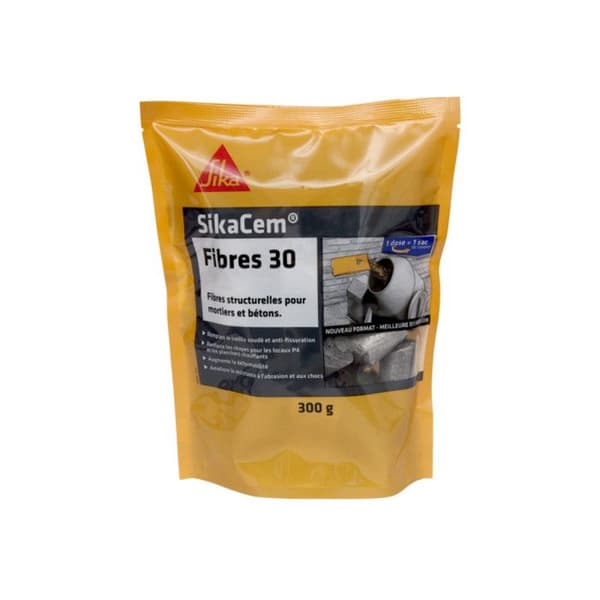 SIKA SikaCem Fiber 30 makrosyntetiska strukturfibrer - 300g