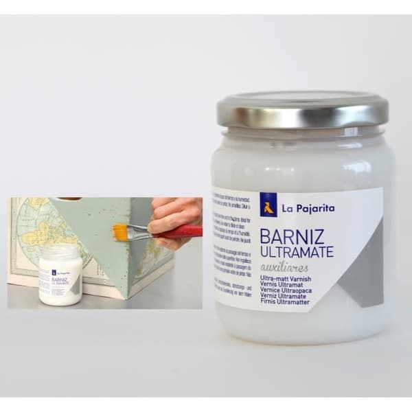 Vernis - La Pajarita - Ultra Mat - 75ml - Acrylique - Transparent - Flera lager
