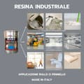 Miniatyrbild 4 av 4: Fabrikat - 1 - Tvåkomponents industriepoxiharts - 4 liter RAL9002 ljusgrå