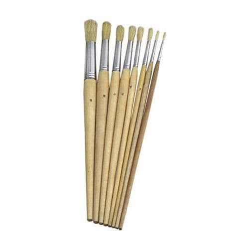 WOLFPACK Brico Truie Pinceau Rund N ° 9 Vit - 12012675