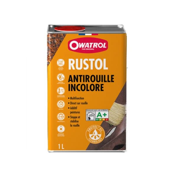 Antirust - OWATROL - RUSTOL - Incolor - 5L - Utomhus och Inomhus - Blank