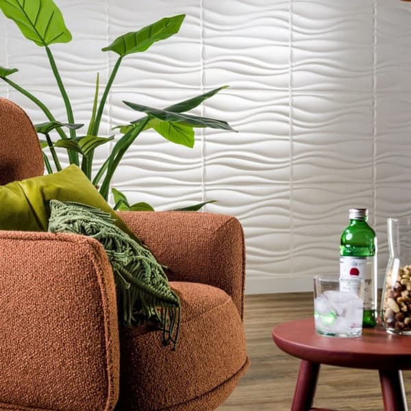 WallArt 3D-veggpaneler 24 stk GA-WA04 Waves