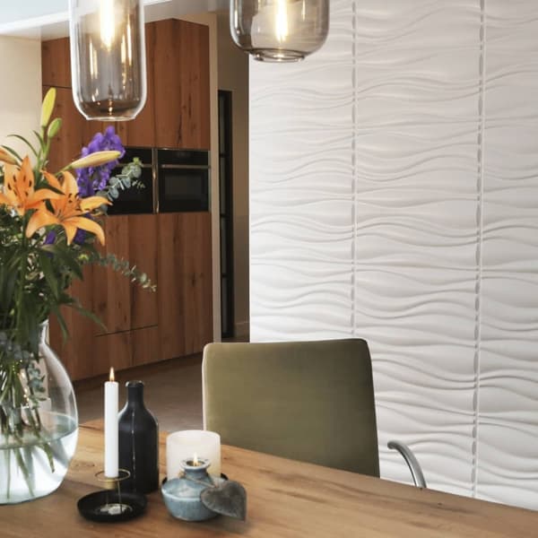 WallArt 3D-vægpaneler 24 stk. GA-WA04 Waves
