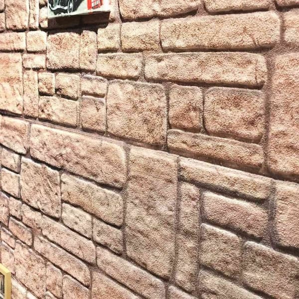 vidaXL 3D-vægpaneler 11 stk. EPS murstensdesign beige