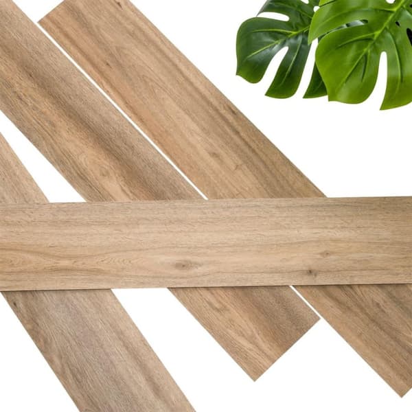 WallArt brædder 30 stk. GL-WA27 med trælook naturlig eg lysebrun