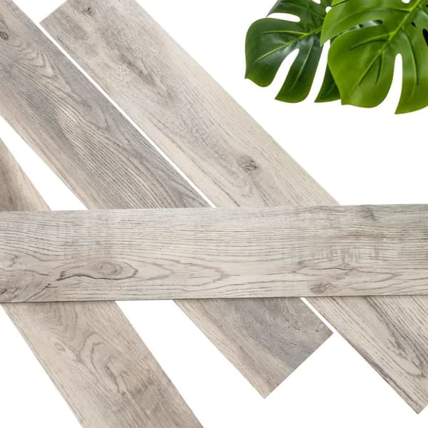 WallArt Planker med treutseende 30 stk GL-WA31 låvetre eik hvitvasket