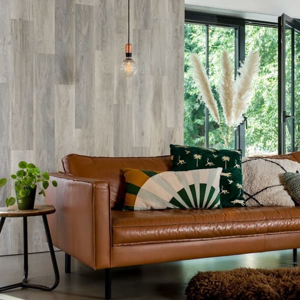 WallArt Planker med treutseende 30 stk GL-WA31 låvetre eik hvitvasket
