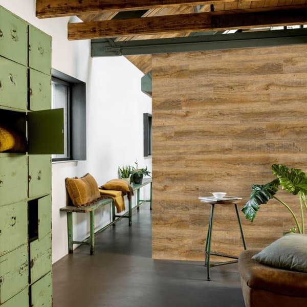 WallArt Planker med treutseende 30 stk GL-WA30 gjenvunnet eik brun