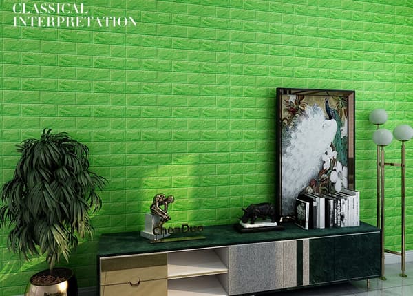 Selvklæbende 3d vægpanel Knox, 70x77cm -10 stk/pak skum