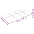 Miniatyrbild 8 av 8: vidaXL Väggpaneler 12 st gul 60x30 cm sammet 2,16 m²