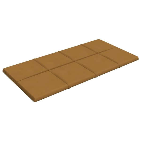 vidaXL vægpaneler 12 stk. 60x30 cm 2,16 m² fløjl brun
