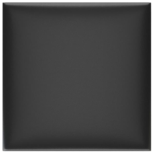 vidaXL vægpaneler 12 stk. 30x30 cm 1,08 m² kunstlæder sort