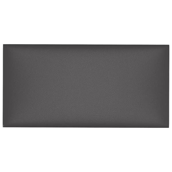 vidaXL vægpaneler 12 stk. 60x30 cm 2,16 m² kunstlæder grå